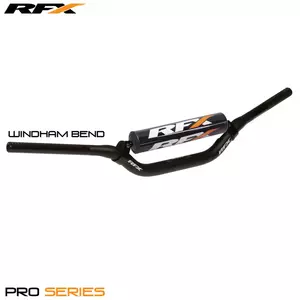 RFX Pro 2.0 F8 28.6mm melns RC stūres pārsegs - FXHB8000199BK