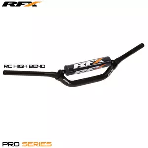 RFX Pro 2.0 F8 28.6mm melns RC High stūres pārsegs - FXHB8000499BK