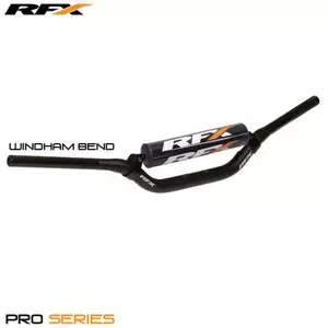 RFX Pro 2.0 F8 28.6mm ohjaustangon suojus musta Windham - FXHB8000399BK