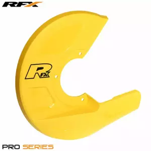 Kryt předního brzdového kotouče RFX Pro žlutý - FXDG9010099YL