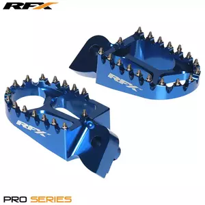 RFX Pro Hardware CNC-fodstøtter blå - FXFR4010099BU