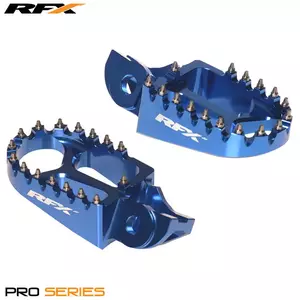 Apoios de pés CNC RFX Pro Hardware azuis - FXFR7030099BU
