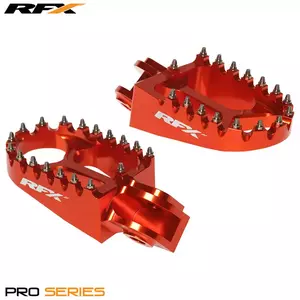 RFX Pro Hardware Repose-pieds CNC orange - FXFR5010099OR