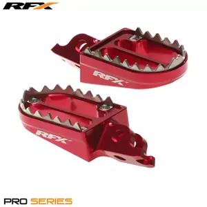 RFX Pro Series 2 voetsteunen rood - FXFR1010199RD