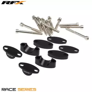 RFX Race lágyékemelő fekete 22.2mm 25mm/30mm/35mm/40mm 25mm/30mm/35mm/40mm - FXHM9012255BK