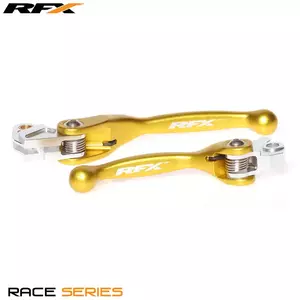 RFX Race sada brzdových a spojkových pák žlutá - FXFL3010055YL