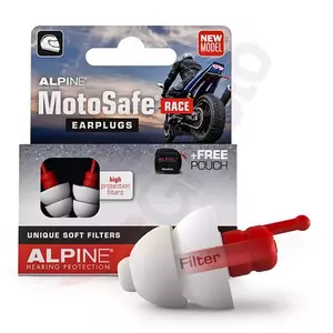 Alpine MotoSafe Race Ohrstöpsel Lärmstöpsel Gehörschutz für Race Motorrad-2
