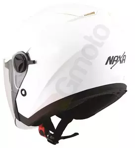 Casco moto Naxa S26 open face blanco brillo M-2