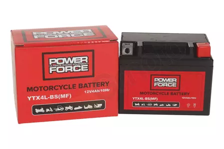 Akumulator żelowy 12V 4 Ah Power Force YTX4L-BS (WPX4L-BS)