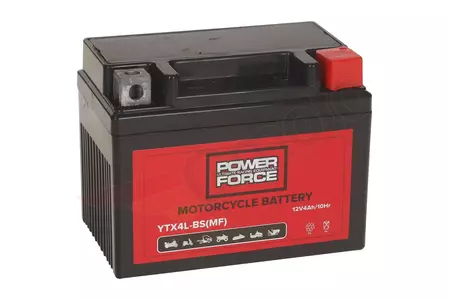 Gelbatteri 12V 4 Ah Power Force YTX4L-BS (WPX4L-BS)-2