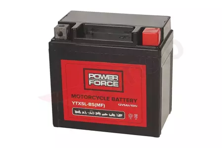 Gelová baterie 12V 5 Ah Power Force YTX5L-BS (WPX5L-BS)-2