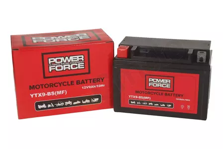 Akumulator żelowy 12V 9 Ah Power Force YTX9-BS (WPX9-BS)