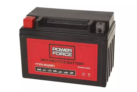 Gelbatteri 12V 9 Ah Power Force YTX9-BS (WPX9-BS)-3