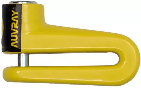 Auvray Bremsscheibenschloss BD22 gelb, Stiftdurchmesser 10mm