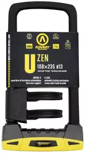 Auvray U-Lock U-Zen (rubber tappendeksel) met handvat - 108 x 235mm-2