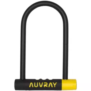 Auvray U-lås med larm 128 x 245 mm, stiftdiameter 14 mm-2