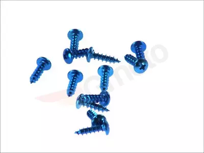 Tornillo M6x20 azul-1