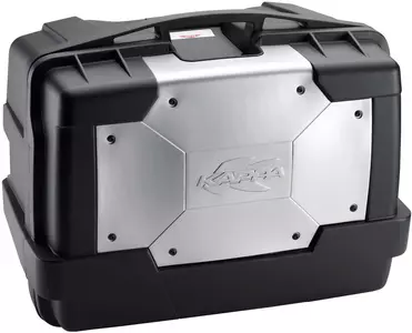 Kappa KGR46 46L Garda Monokey сребърен централен или страничен багажник-1