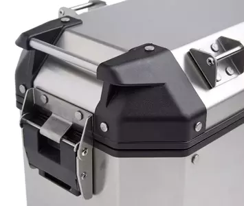 Kufry boczne aluminiowe Kappa 37L Retro-Fit K-Venture Monokey srebrne (2 szt.)-4