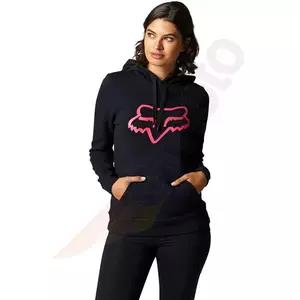 Fox Lady Boundary Black/Pink M džemperis su gobtuvu - 26523-285-M