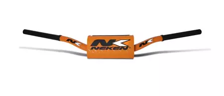 Neken 28.6mm Pit Bike guidon aluminium orange - R01014C-ORF