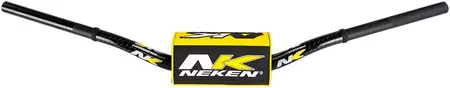 Manubrio Neken 28,6 mm Quad in alluminio nero/giallo - R00024C-YEB
