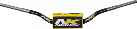 Guidon aluminium Neken 28.6mm SFH noir/jaune - SFH00121C-YEB