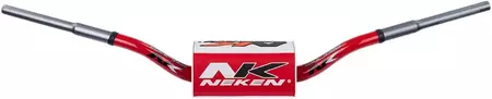 Guiador Neken 28.6mm SFH em alumínio vermelho/branco - SFH00121C-RW
