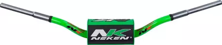 Алуминиево кормило Neken 28.6mm SFH K-Bar зелено/жълто - SFH00182C-GRB
