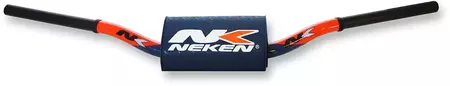 Алуминиево кормило Neken 28.6mm YZF оранжево-синьо - R00101BC-OR-BL