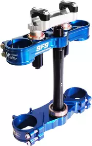 Neken SFS Triple Clamps Husqvarna TC blue shock absorber shelves with handlebar mounts - 90900422