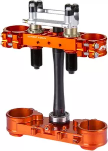 Półki amortyzatora z mocowaniem kierownicy Neken SFS Triple Clamps pomarańczowe - 5094022