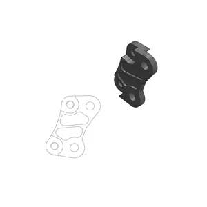 Suport adaptor pentru etrier de frână față Moto-Master cu disc de 260 mm - 211075