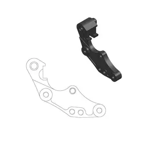Bremssattel-Adapter Moto-Master für 298mm Scheibe vorne - 211070