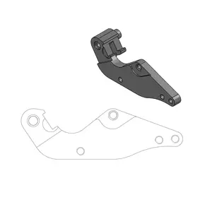 Suport adaptor pentru etrier de frână față Moto-Master cu disc de 320 mm - 211013