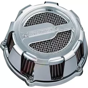 Kuryakyn ECE Compliant Crusher Maverick vzduchový filtr pro Harley Davidson chromový
