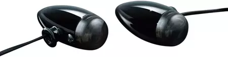 Kuryakyn Mini Bullet sinais de mudança de direção para motos preto - 2504