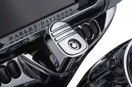 Kuryakyn Tri-Line капак за запалване за Harley Davidson хром - 6984