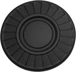 Okrasni pokrovček za pokrov motorja Kuryakyn Indian črne barve