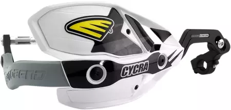 Cycra Probend CRM Pilnīgi roku aizsargi balti 28mm stūres riteņi - 1CYC-7408-42X