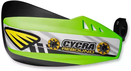 Žalios "Cycra Rebound" rankų apsaugos - 1CYC-0226-72