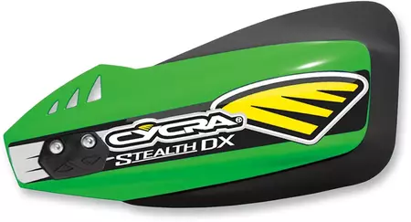 Cycra Stealth DX handbeschermers groen-1