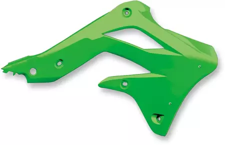 Zelené kryty sání chladiče Cycra Kawasaki