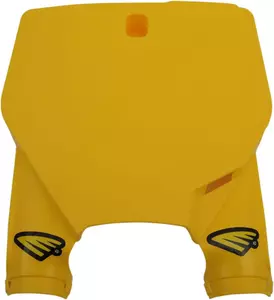 Placa de matrícula de arranque Cycra Husqvarna amarela