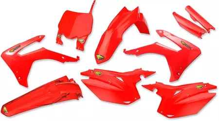 Zestaw plastików Cycra Powerflow Complete Honda czerwony - 1CYC-9311-33