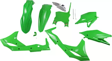 Cycra Replica kits Kawasaki plastmasas komplekts zaļš - 1CYC-9419-72