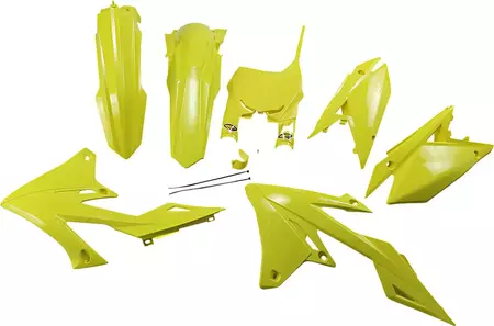 Dviratininkų replikos Suzuki geltonos spalvos - 1CYC-9430-55
