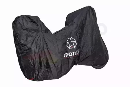 Cobertura para mota com porta-bagagens tamanho M Moretti-3