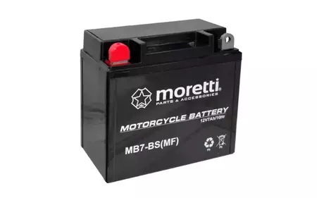 Bateria de gel Moretti MB7-BS YB7-BS - AKUMOR011