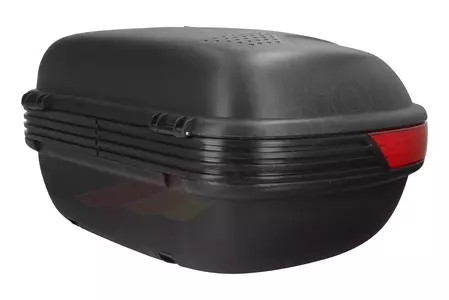 Moretti 45 L zadní centrální kufr černý + montážní deska Monokey-3